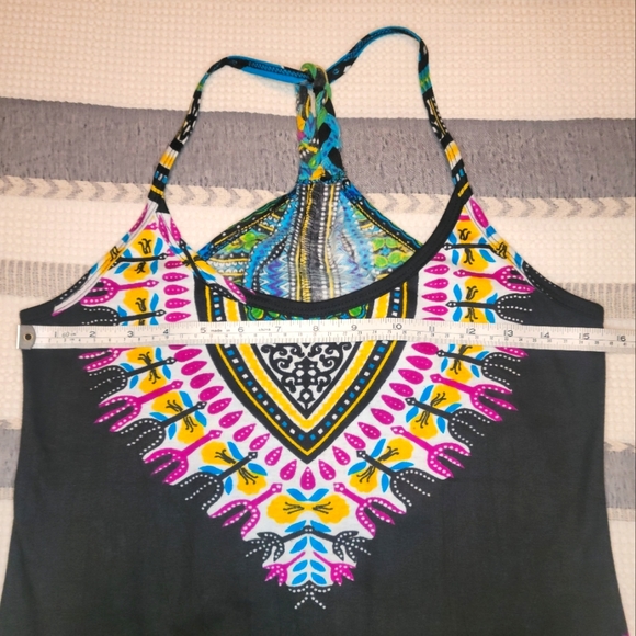 Colorful Cotton Tank Top - Picture 3 of 5